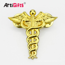 Manufacturers china wholesale magnetic back gold angel lapel pin